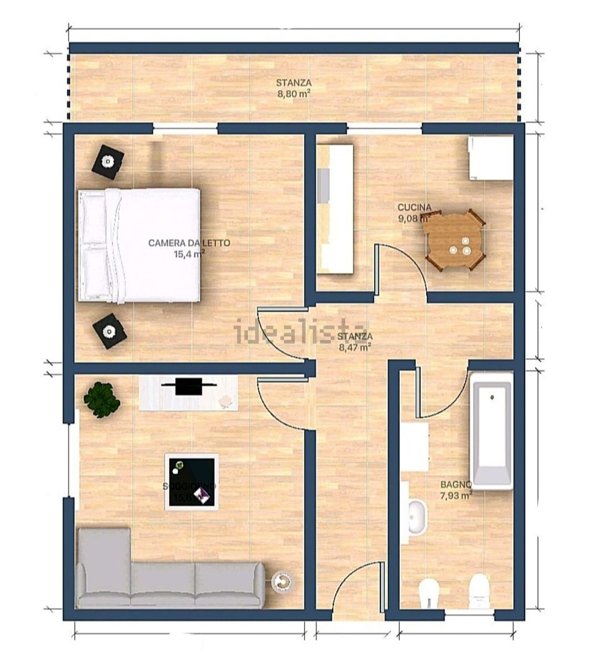 appartamento in vendita a Monreale