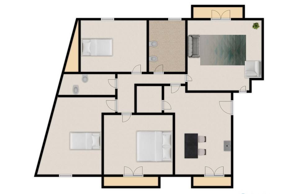 appartamento in vendita a Monreale in zona Pioppo
