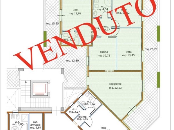 appartamento in vendita a Monreale