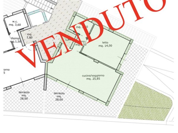 appartamento in vendita a Monreale