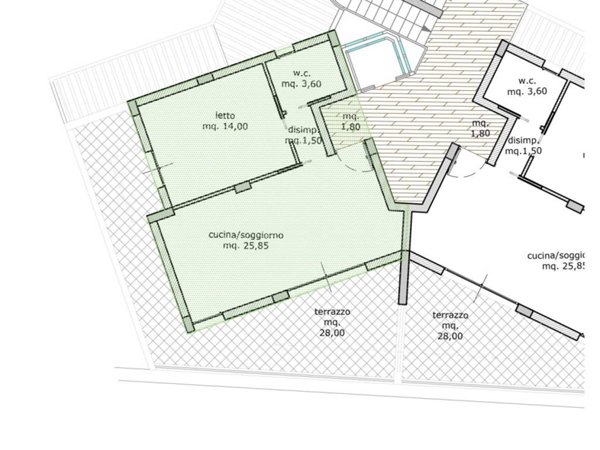 appartamento in vendita a Monreale