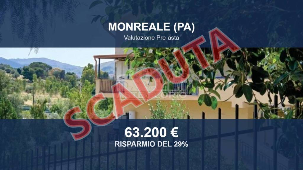 appartamento in vendita a Monreale