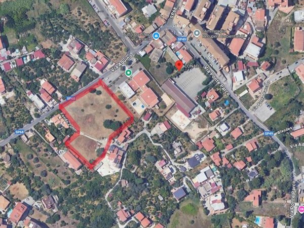 terreno in vendita a Monreale in zona Aquino