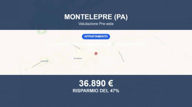 appartamento in vendita a Montelepre