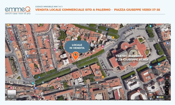 locale commerciale in vendita a Palermo in zona Centro storico