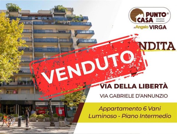 appartamento in vendita a Palermo in zona Libertà