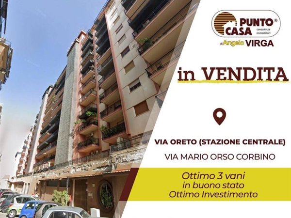 appartamento in vendita a Palermo in zona Oreto