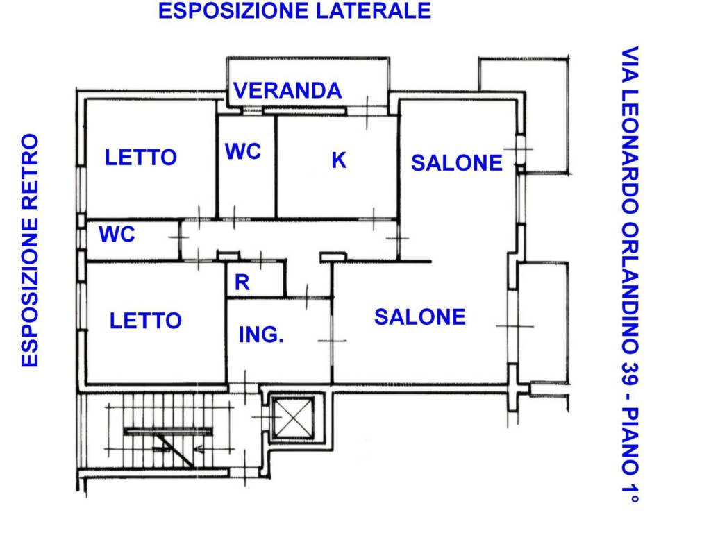 appartamento in vendita a Palermo in zona Resuttana