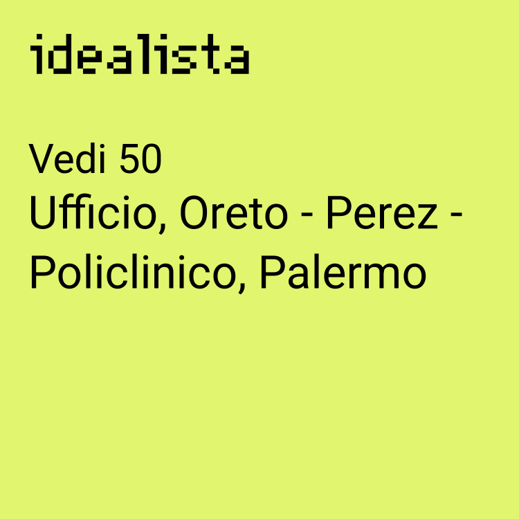 ufficio in vendita a Palermo in zona Oreto