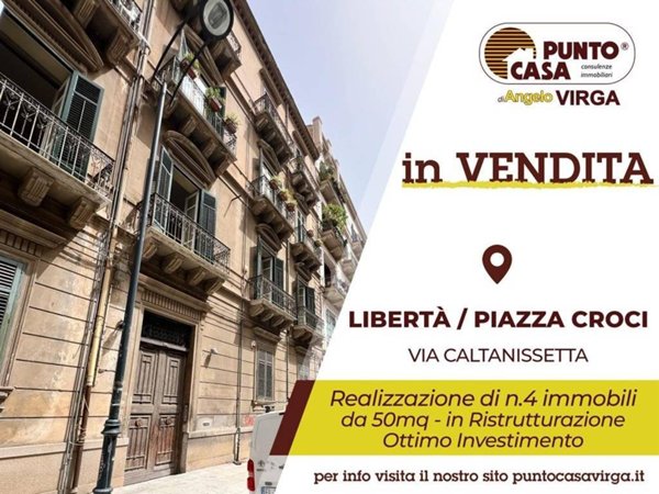appartamento in vendita a Palermo in zona Libertà