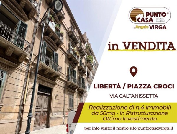appartamento in vendita a Palermo in zona Libertà