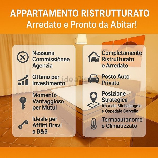 appartamento in vendita a Palermo in zona Cruillas