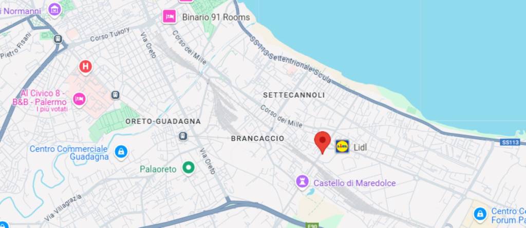 appartamento in vendita a Palermo in zona Settecannoli