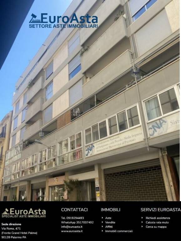 appartamento in vendita a Palermo in zona Politeama