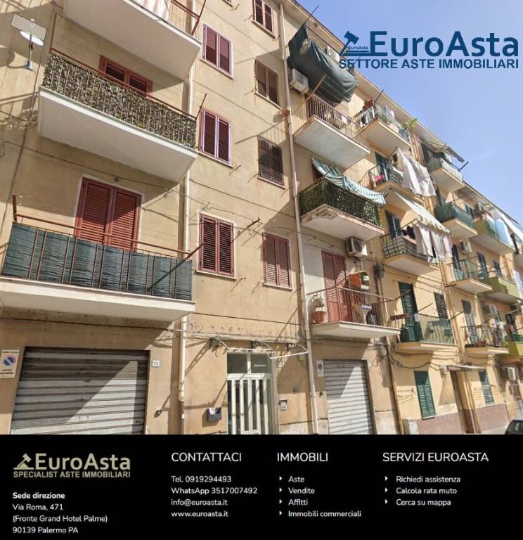 appartamento in vendita a Palermo in zona Noce