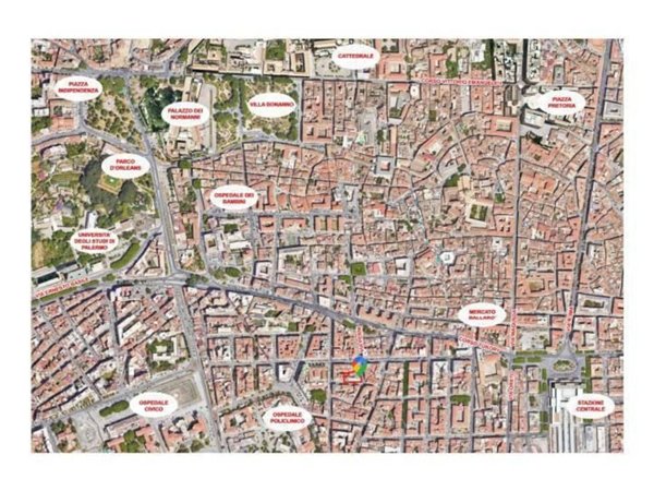 appartamento in vendita a Palermo in zona Montegrappa / Santa Rosalia