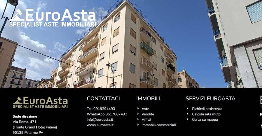 appartamento in vendita a Palermo in zona Politeama