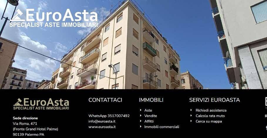 appartamento in vendita a Palermo in zona Politeama