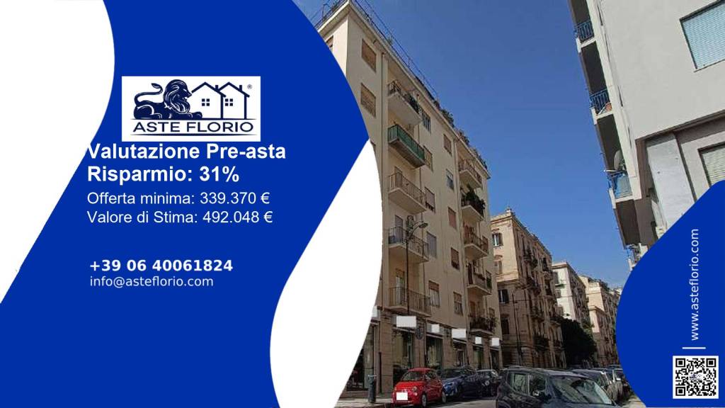 appartamento in vendita a Palermo in zona Politeama