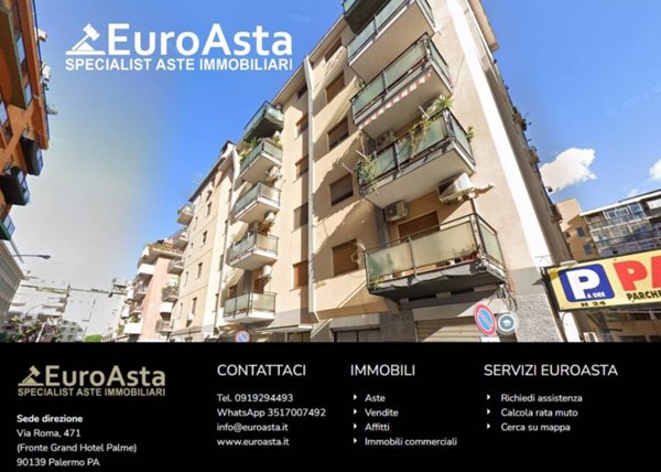 appartamento in vendita a Palermo in zona Libertà