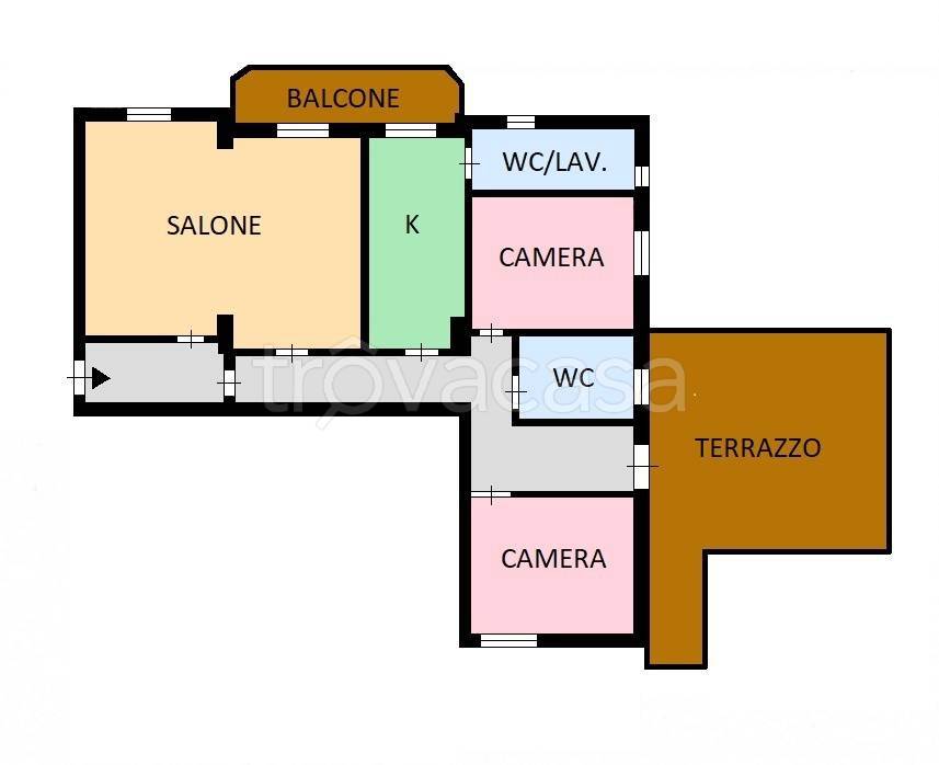 appartamento in vendita a Palermo in zona Cruillas