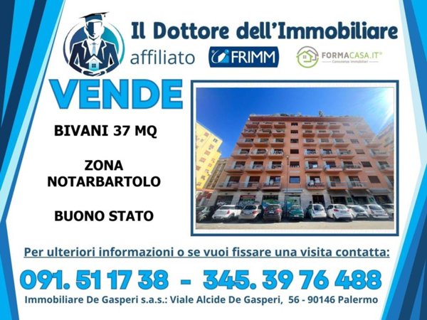 appartamento in vendita a Palermo in zona Politeama