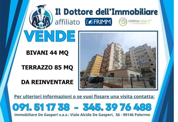 appartamento in vendita a Palermo in zona Libertà