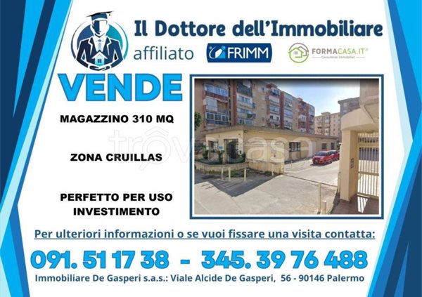 locale commerciale in vendita a Palermo