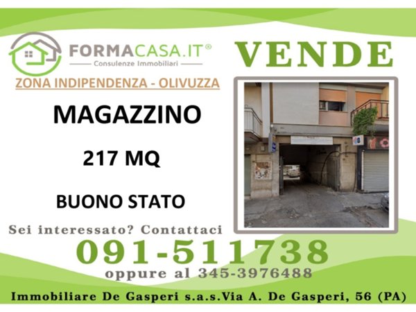 negozio in vendita a Palermo in zona Boccadifalco