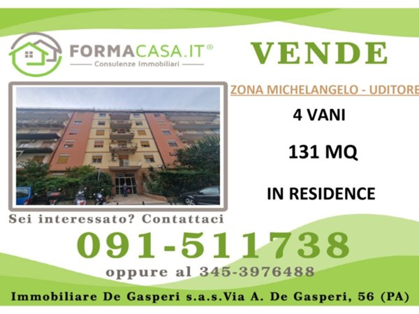 appartamento in vendita a Palermo in zona Uditore