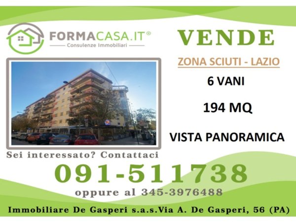 appartamento in vendita a Palermo in zona Libertà