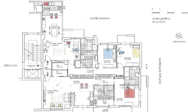 appartamento in vendita a Palermo in zona Libertà