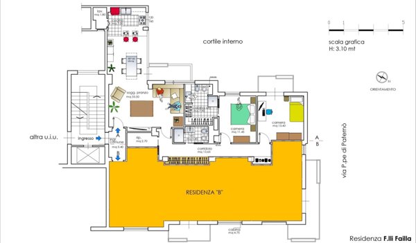appartamento in vendita a Palermo in zona Libertà