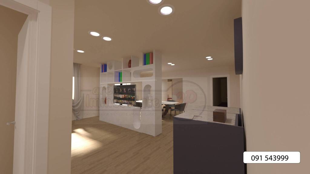 appartamento in vendita a Palermo in zona Malaspina/Palagonia