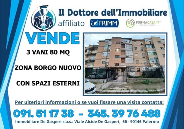 appartamento in vendita a Palermo in zona Borgo Nuovo