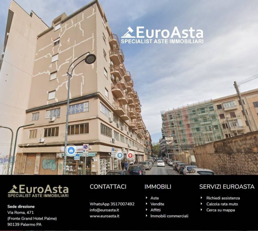 appartamento in vendita a Palermo in zona Malaspina/Palagonia
