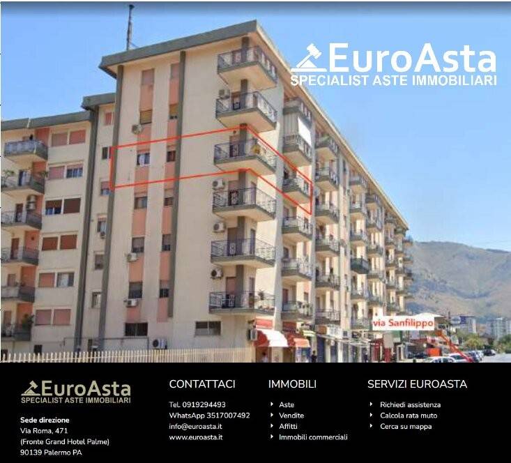 appartamento in vendita a Palermo