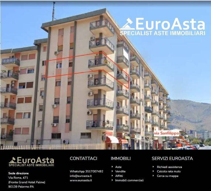 appartamento in vendita a Palermo