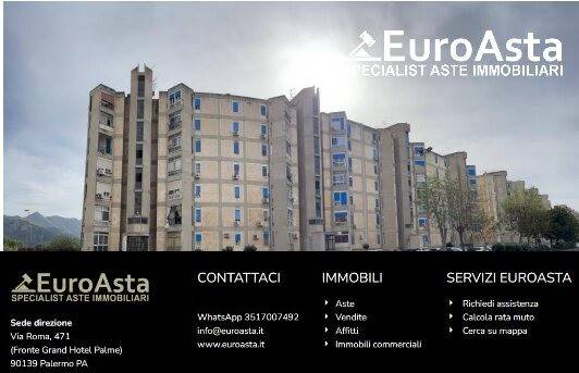 appartamento in vendita a Palermo in zona Montegrappa / Santa Rosalia
