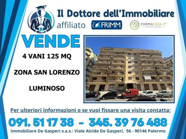 appartamento in vendita a Palermo in zona San Lorenzo