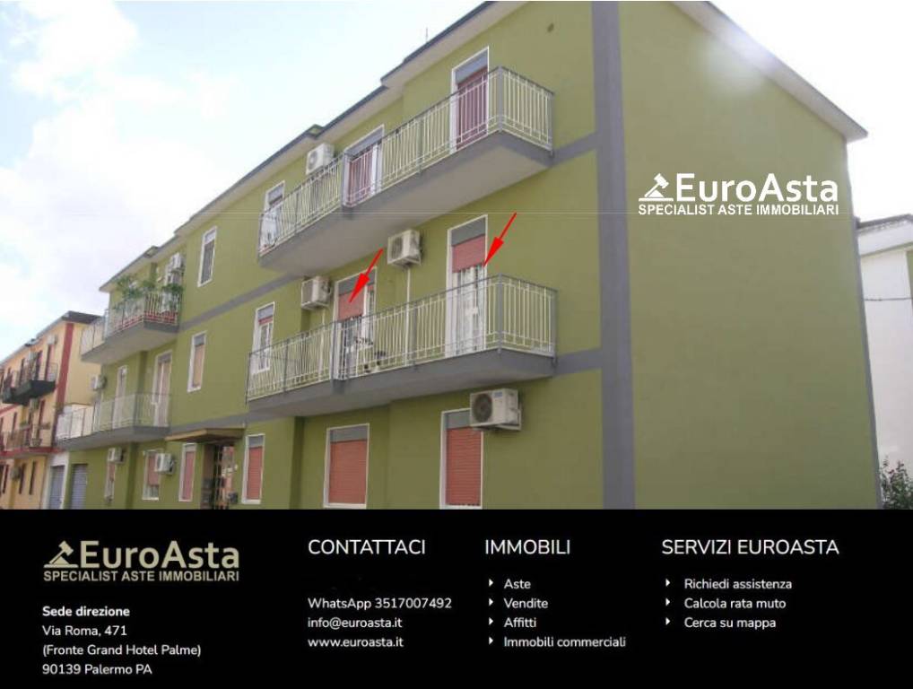 appartamento in vendita a Palermo in zona Cruillas