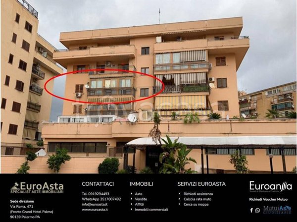 appartamento in vendita a Palermo in zona Arenella/Vergine Maria