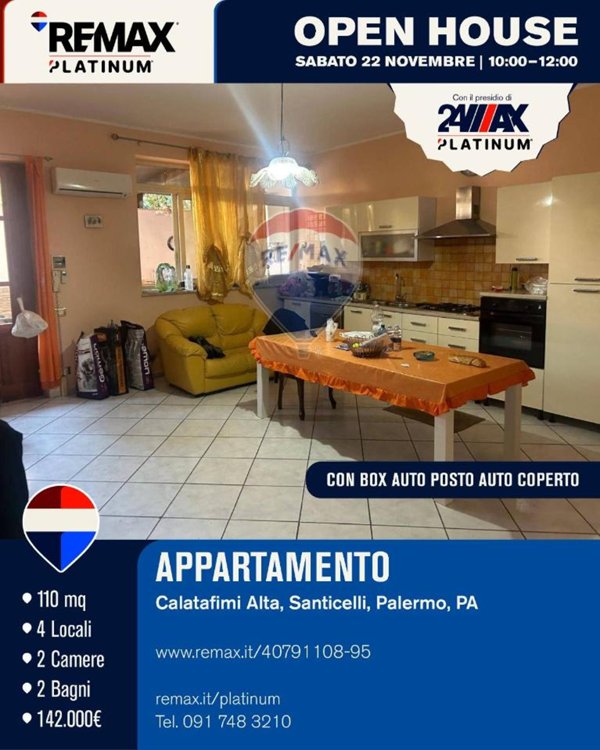 appartamento in vendita a Palermo in zona Altarello