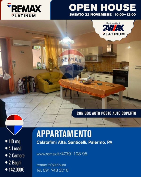 appartamento in vendita a Palermo in zona Mezzomonreale