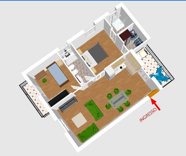 appartamento in vendita a Palermo in zona San Lorenzo