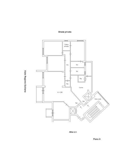 appartamento in vendita a Palermo in zona Malaspina/Palagonia