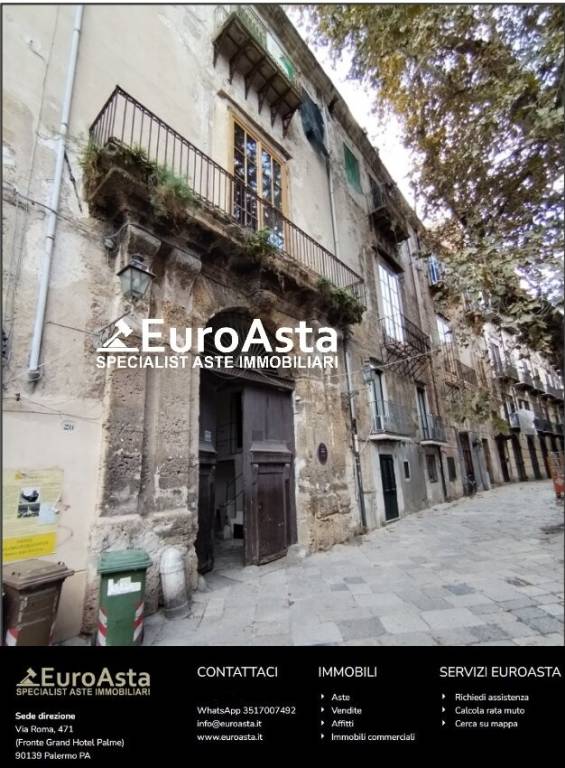 appartamento in vendita a Palermo in zona Centro storico