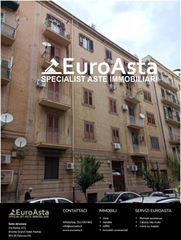 appartamento in vendita a Palermo in zona Zisa