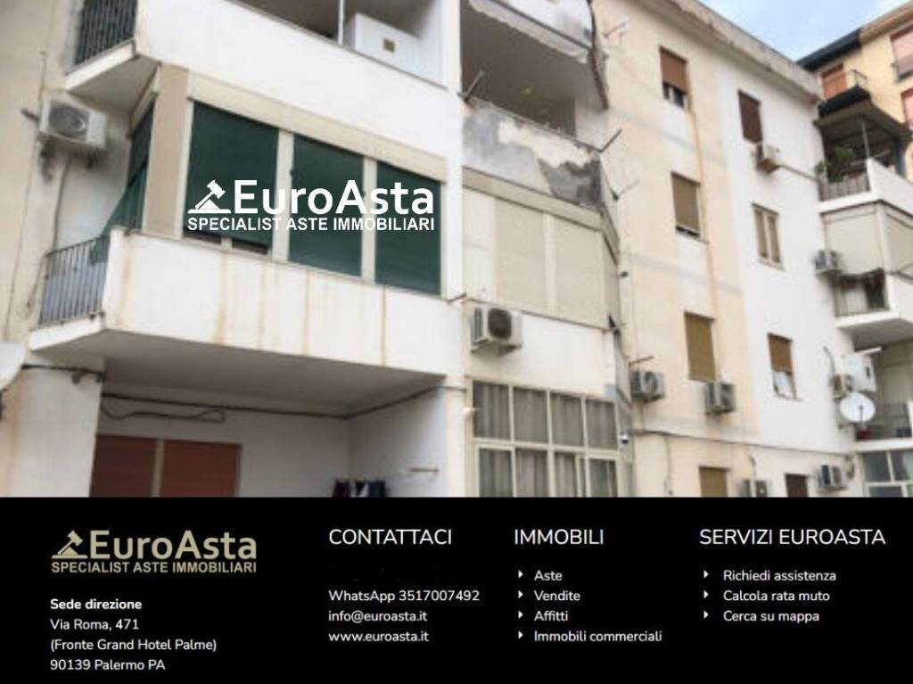 appartamento in vendita a Palermo in zona Settecannoli