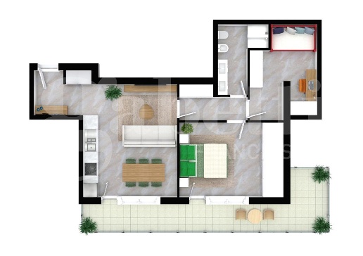 appartamento in vendita a Palermo in zona Politeama